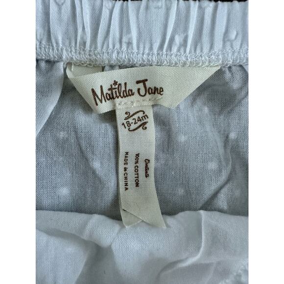 NWT Matilda Jane Brilliant Daydream Dreamy Day White Embroidered Dress 18/24M - Picture 9 of 11